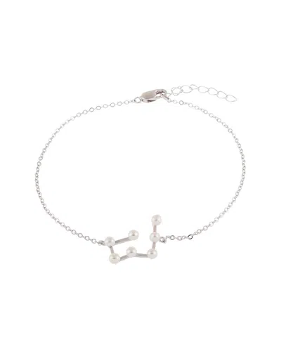 SPLENDID PEARLS SPLENDID PEARLS SILVER 2.5-3MM PEARL BRACELET