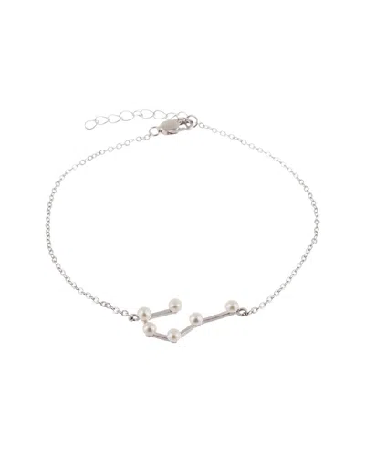 SPLENDID PEARLS SPLENDID PEARLS SILVER 2.5-3MM PEARL BRACELET