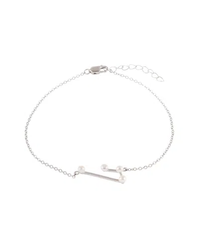 Splendid Pearls Silver 2.5-3mm Pearl Bracelet