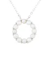 Splendid Pearls Silver 3-3.5mm Freshwater Pearl Necklace