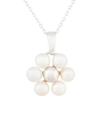 Splendid Pearls Silver 4-4.5mm Freshwater Pearl Necklace