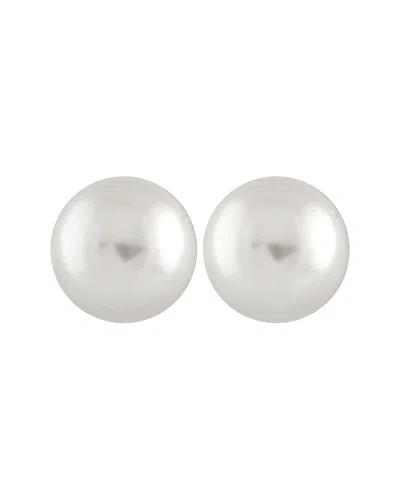 SPLENDID PEARLS SPLENDID PEARLS SILVER 7-8MM PEARL EARRINGS