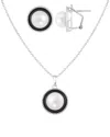 Splendid Pearls Silver 7-8mm Pearl Set