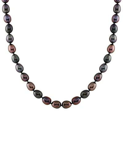 Splendid Pearls Silver 7-8mm Pearl Necklace