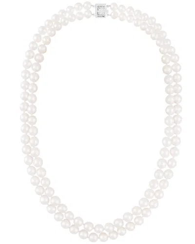 Splendid Pearls Silver 7mm Pearl Necklace
