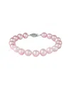 Splendid Pearls Silver 9mm Pearl Necklace