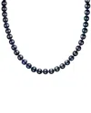 Splendid Pearls Silver 8-9mm Pearl Necklace
