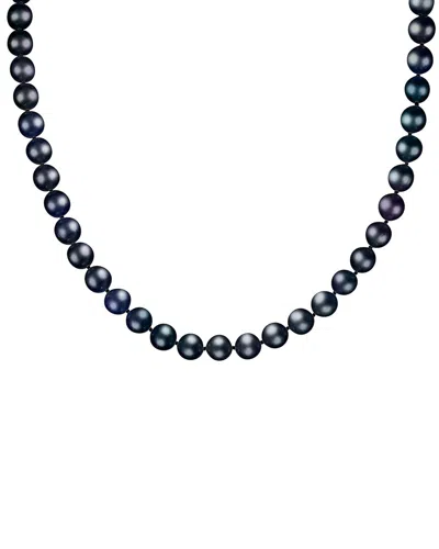 Splendid Pearls Silver 8-9mm Pearl Necklace