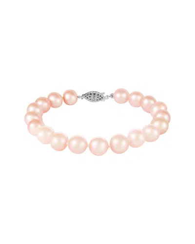 Splendid Pearls Silver 8-9mm Pearl Bracelet