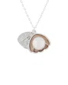 Splendid Pearls Silver Freshwater Pearl Pendant