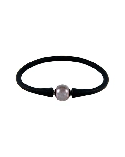 Splendid Pearls Stainless Steel 11-12mm Freshwater Pearl Bracelet