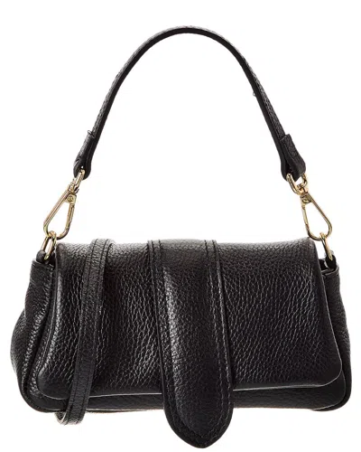 Splendid Persaman New York Amalie Leather Shoulder Bag In Black