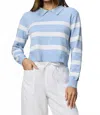 Splendid Phoebe Stripe Polo Sweater In Multi