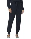 Splendid Phoebe Silk-blend Sweater Jogger In Blue