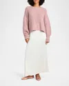 Splendid Piper Crewneck Sweater In Cotton Candy Marl