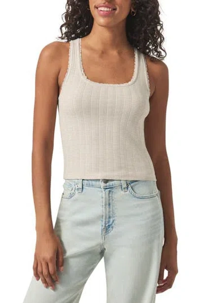 SPLENDID SPLENDID POINTELLE RIB TANK