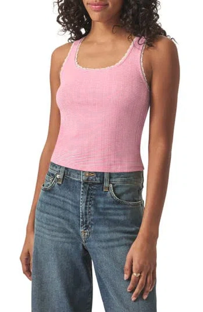 SPLENDID SPLENDID POINTELLE RIB TANK