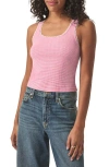 Splendid Pointelle Tank In Chteau Rose Stp