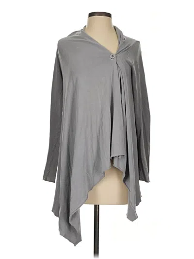 Pre-owned Splendid Poncho In Gray
