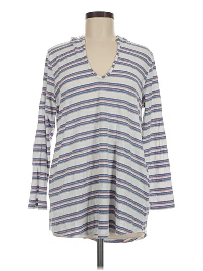 Pre-owned Splendid Poncho In Gray