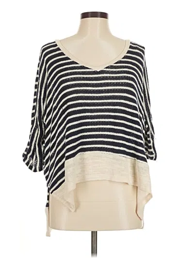 Pre-owned Splendid Poncho In White