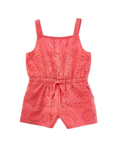 Splendid Poppy Emb Romper In Brown