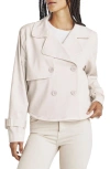 Splendid Portia Double Breasted Jacket In Moonstone