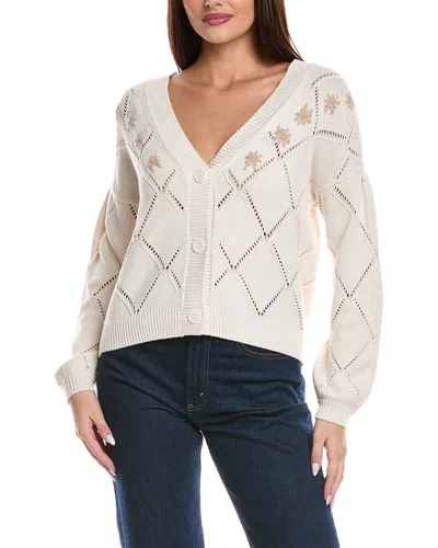 Splendid Primrose Cardigan In White