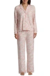 Splendid Print Long Sleeve Pajamas In Multi