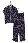 Splendid Print Pajamas In Purple