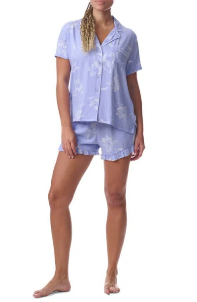 Splendid Print Short Pajamas In Down The Aisle Flower