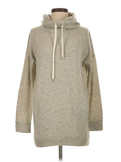Pre-owned Splendid Pullover Hoodie In Gray
