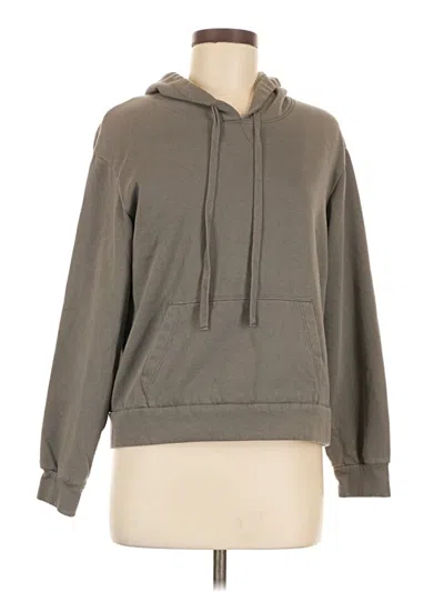 Pre-owned Splendid Pullover Hoodie In Gray