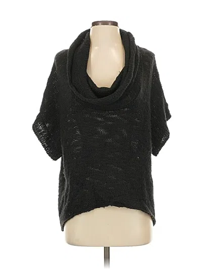 Pre-owned Splendid Pullover Sweater In Black
