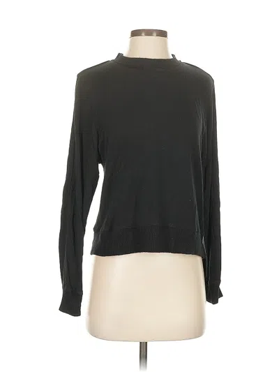 Pre-owned Splendid Pullover Sweater In Black