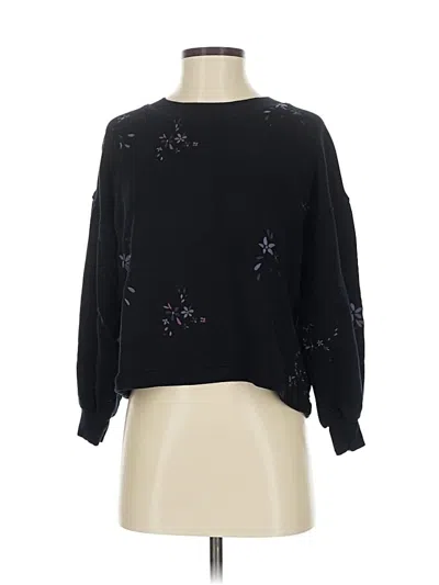 Pre-owned Splendid Pullover Sweater In Black