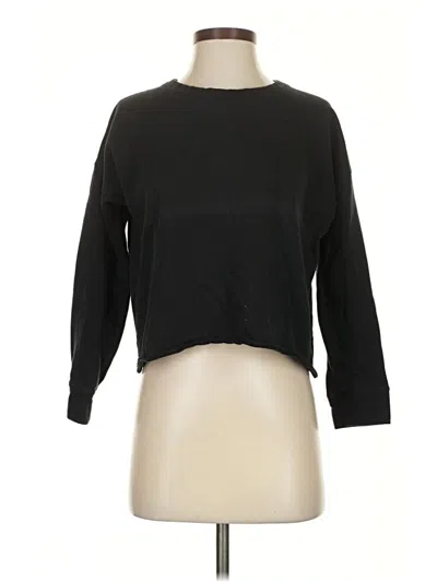 Pre-owned Splendid Pullover Sweater In Black