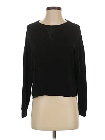 Pre-owned Splendid Pullover Sweater In Black