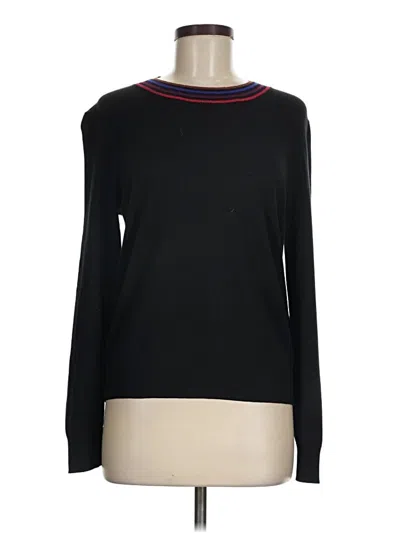 Pre-owned Splendid Pullover Sweater In Black
