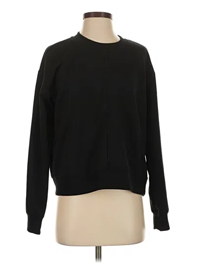 Pre-owned Splendid Pullover Sweater In Black