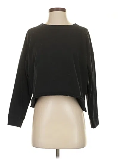 Pre-owned Splendid Pullover Sweater In Black