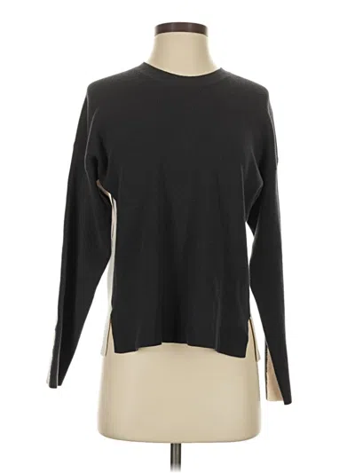 Pre-owned Splendid Pullover Sweater In Black