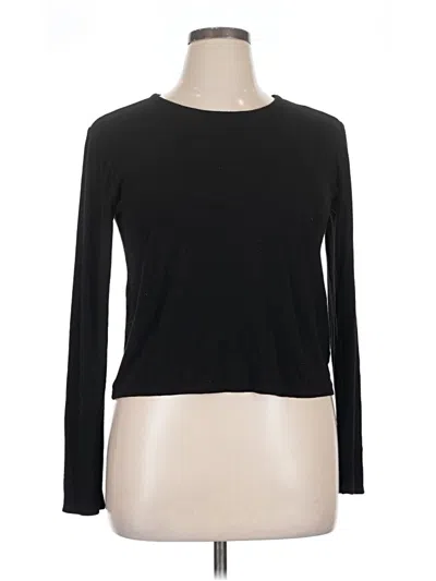 Pre-owned Splendid Pullover Sweater In Black