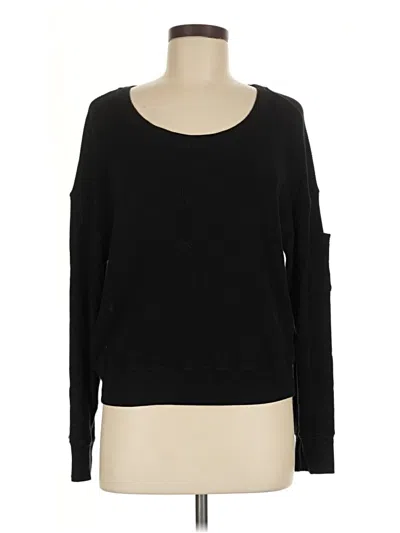 Pre-owned Splendid Pullover Sweater In Black