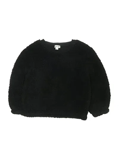 Pre-owned Splendid Kids' Pullover Sweater In Black