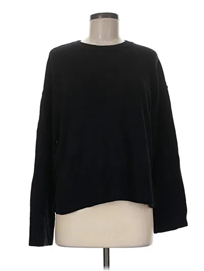 Pre-owned Splendid Pullover Sweater In Black