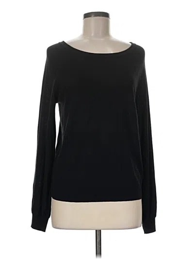 Pre-owned Splendid Pullover Sweater In Black