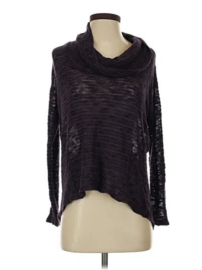 Pre-owned Splendid Pullover Sweater In Black