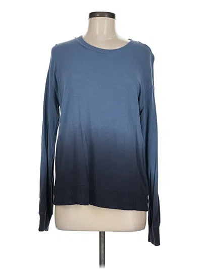 Pre-owned Splendid Pullover Sweater In Blue
