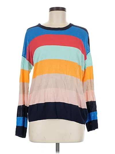 Pre-owned Splendid Pullover Sweater In Blue